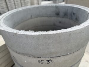 Бетонные кольца колодца КС 15-3, вид сверху