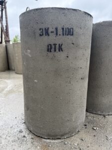 Звено круглой водопропускной трубы ЗК 1.100 Звено круглой водопропускной трубы ЗК 1.100
